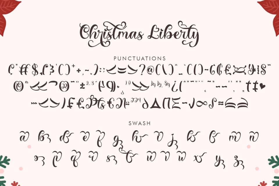 Christmas Liberty Font