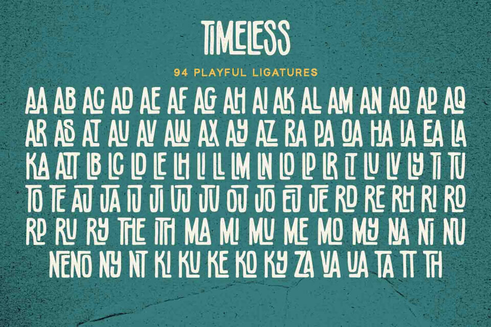 Timeless Font