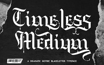 Timeless Medium Font