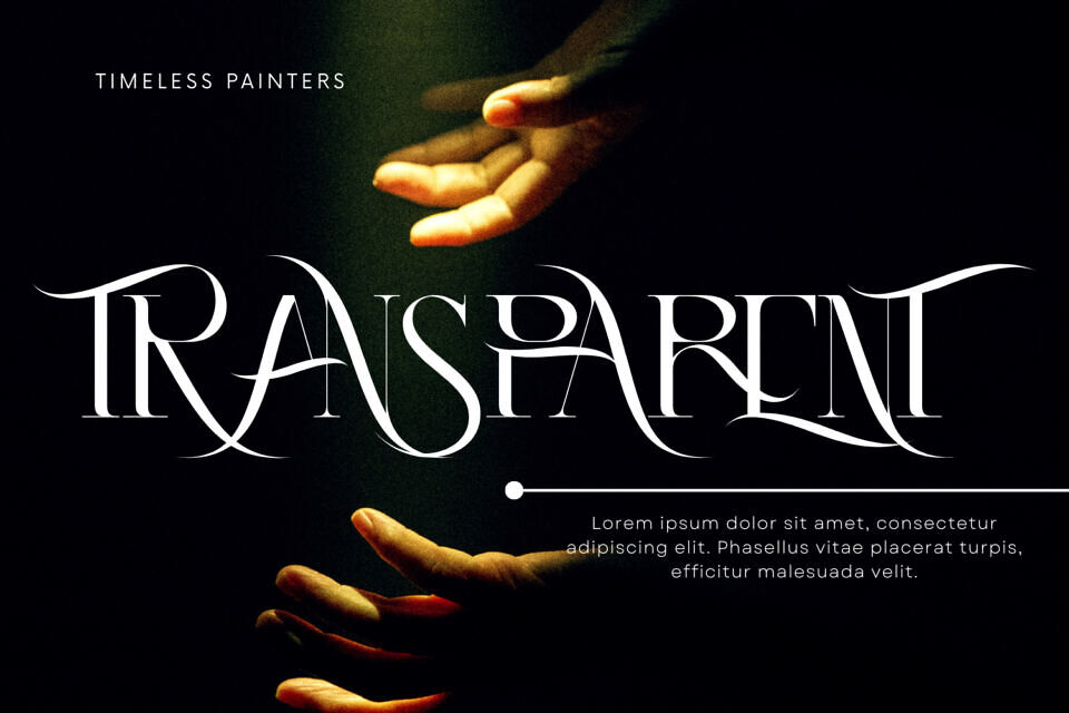 Timeless Painters Font