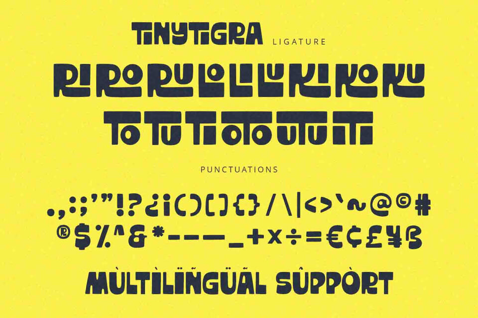 Tiny Tigra Font