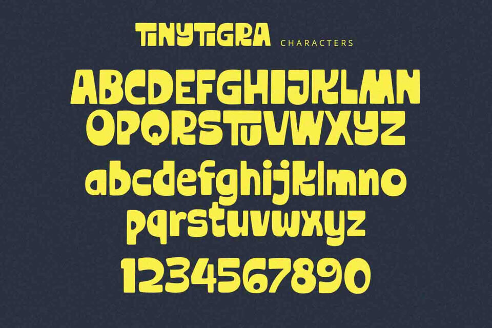 Tiny Tigra Font