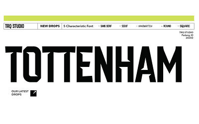 Tottenham Font