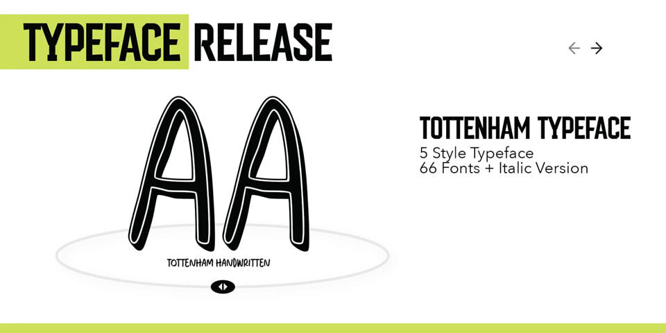 Tottenham Font