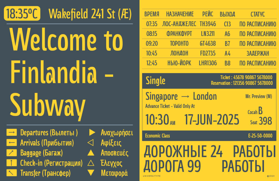 UT Polnuma Font