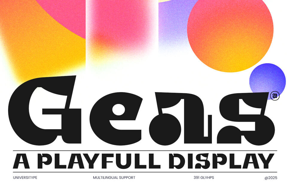 Ut Geas Display Font