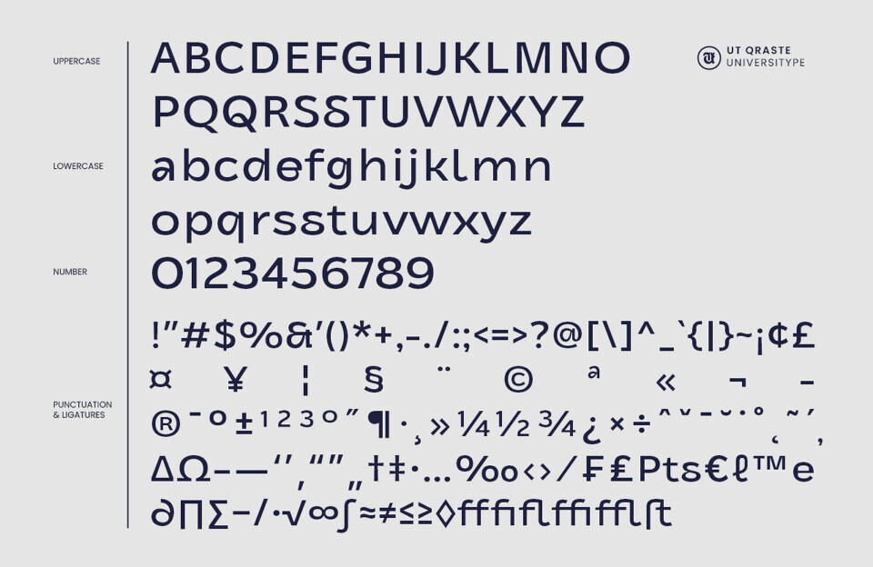 Ut Qraste Font