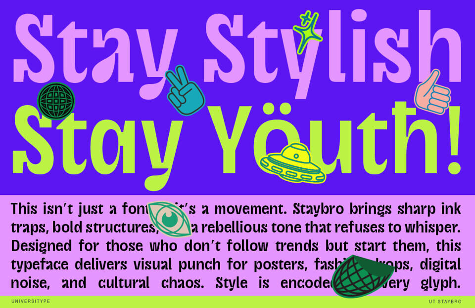 Ut Staybro Font