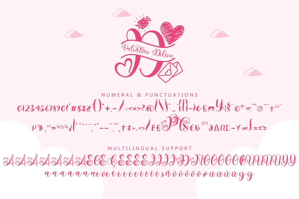 Valentine Delion Font