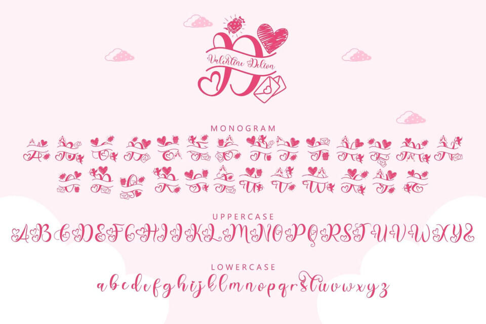 Valentine Delion Font
