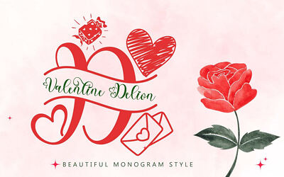 Valentine Delion Font