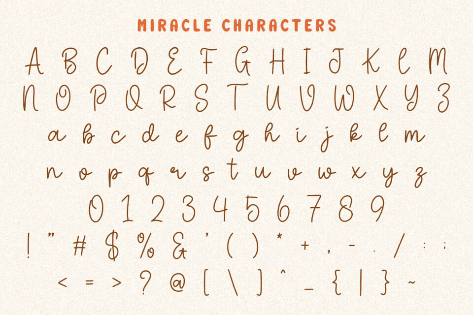 Welcome Miracle Duo Font