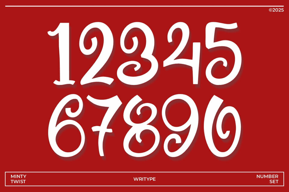 Wr Minty Twist Font