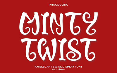 Wr Minty Twist Font