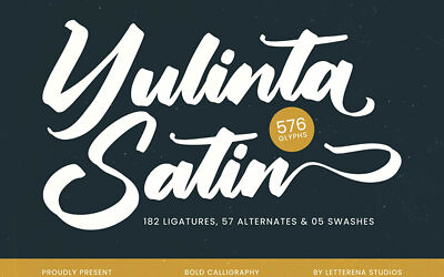 Yulinta Satin VERSION Font
