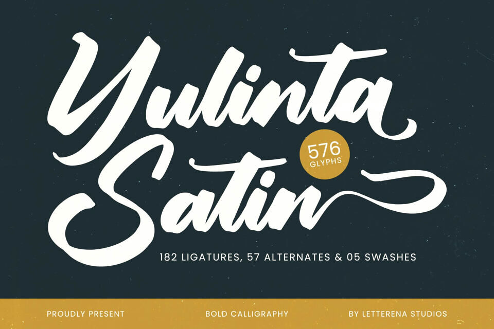 Yulinta Satin Font