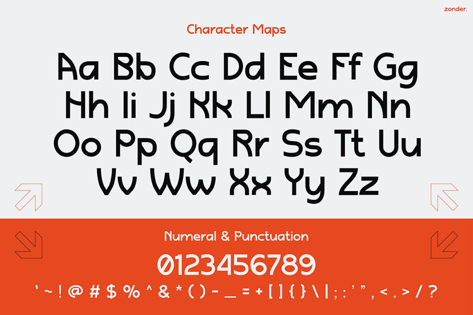 Zonder Font
