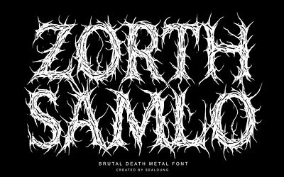 Zorth Samlo Font