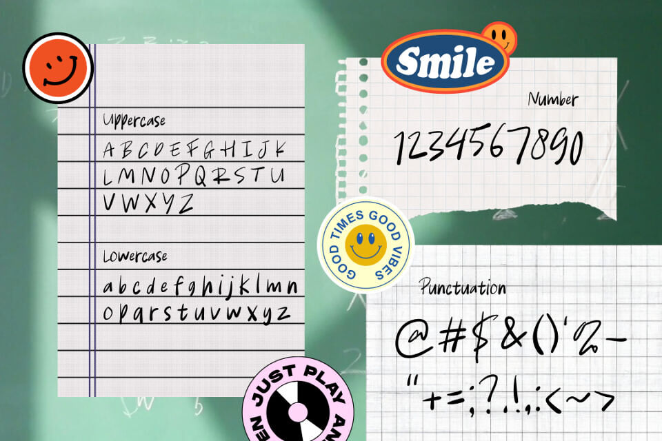 Authentic Pen Font
