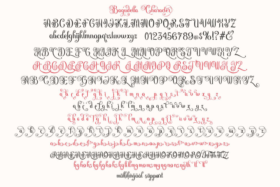 Bagudella Font