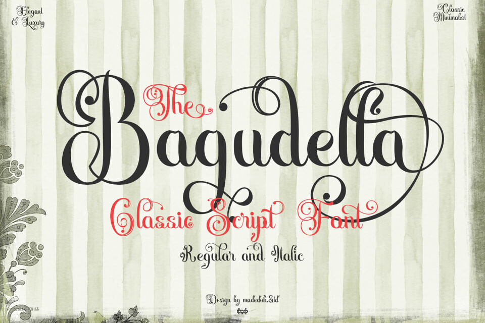 Bagudella Font