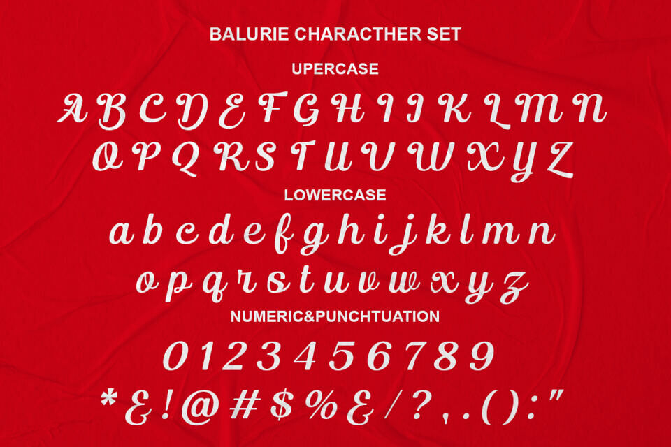 Balurie Font