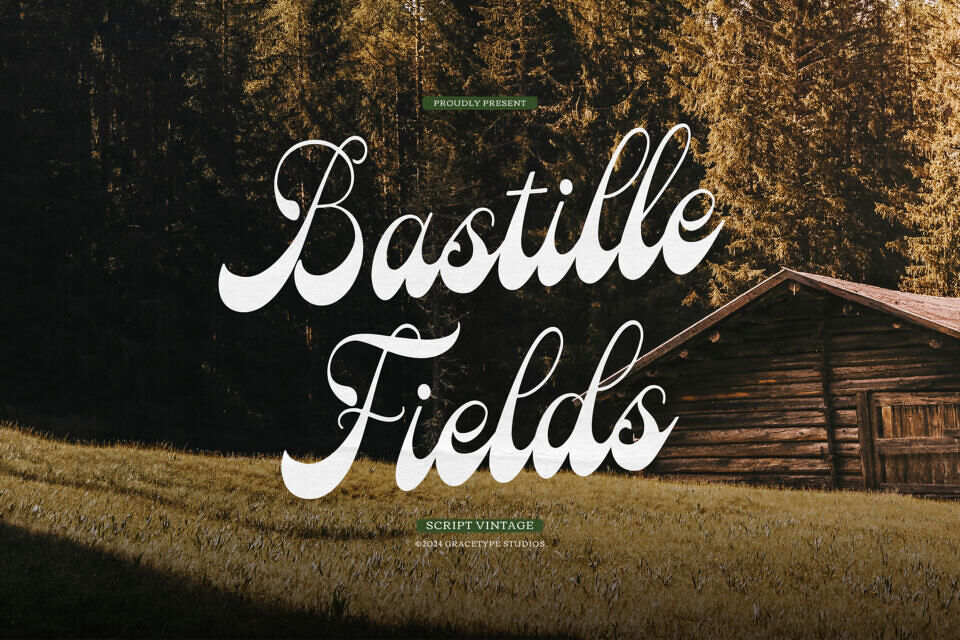 Bastille Fields Font