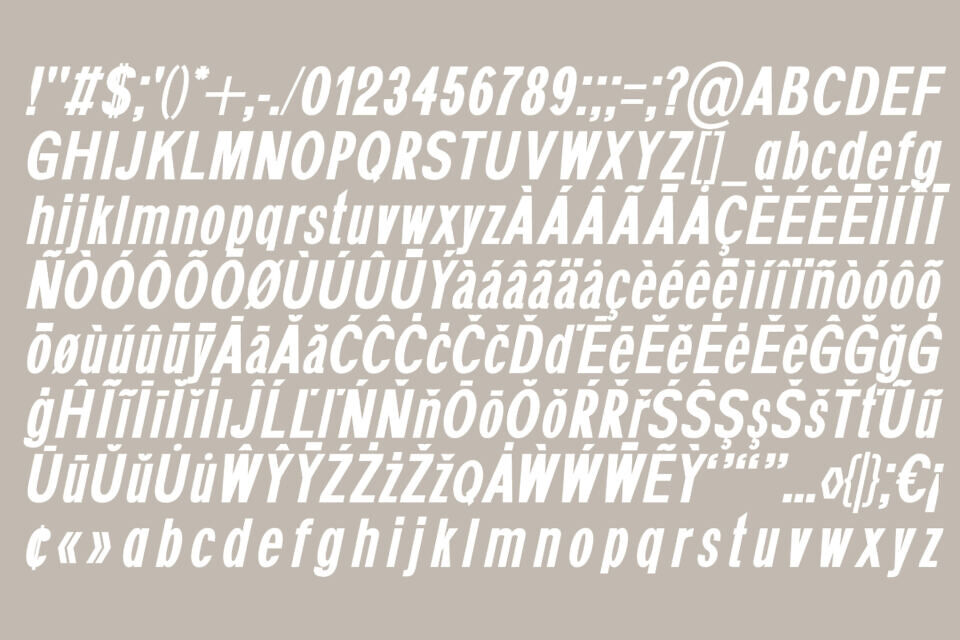 Bauhaus Font