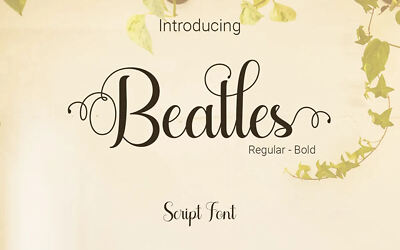Beatles Font