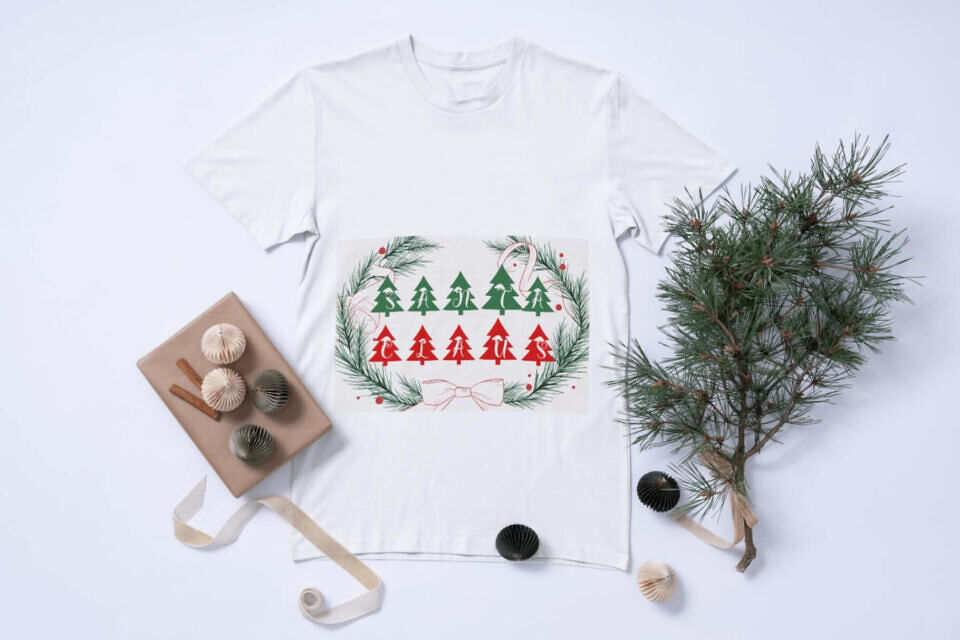 Beautiful Christmas Tree Font