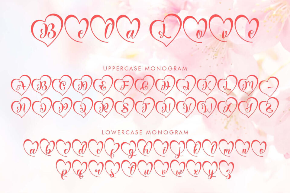 Bela Love Font