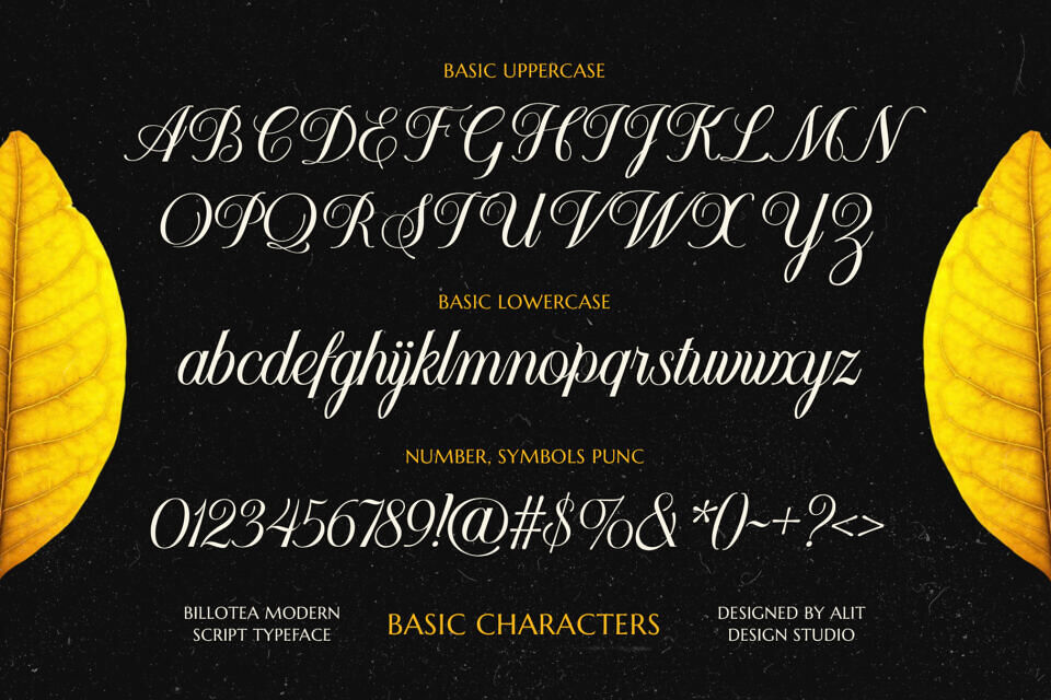Billotea Font