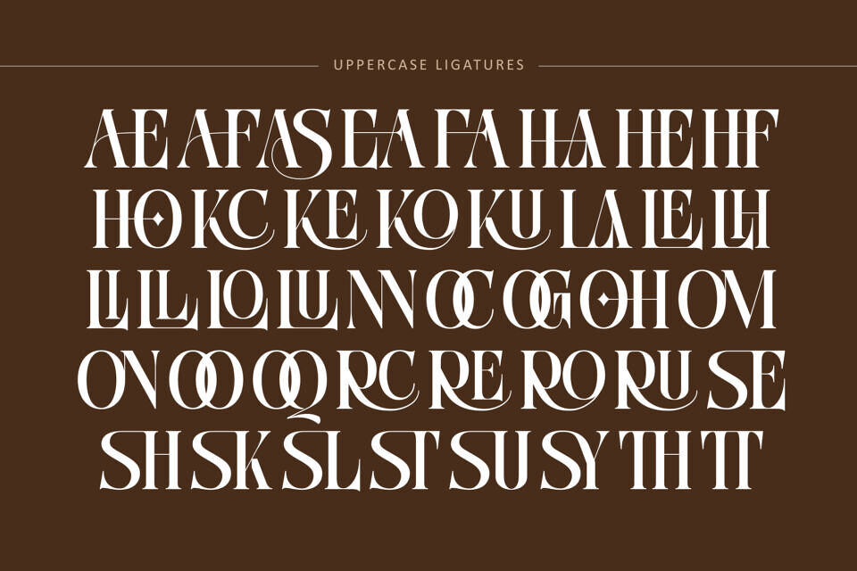 Bitho Luxury Font