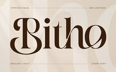 Bitho Luxury Font