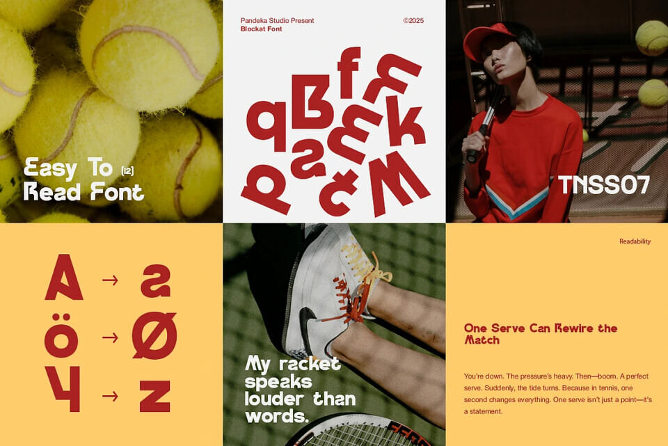 Blockat Font