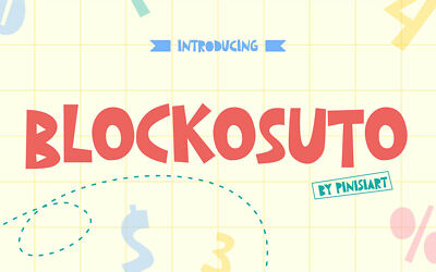 Blockosuto Font