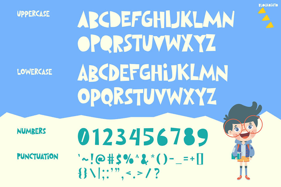 Blockosuto Font