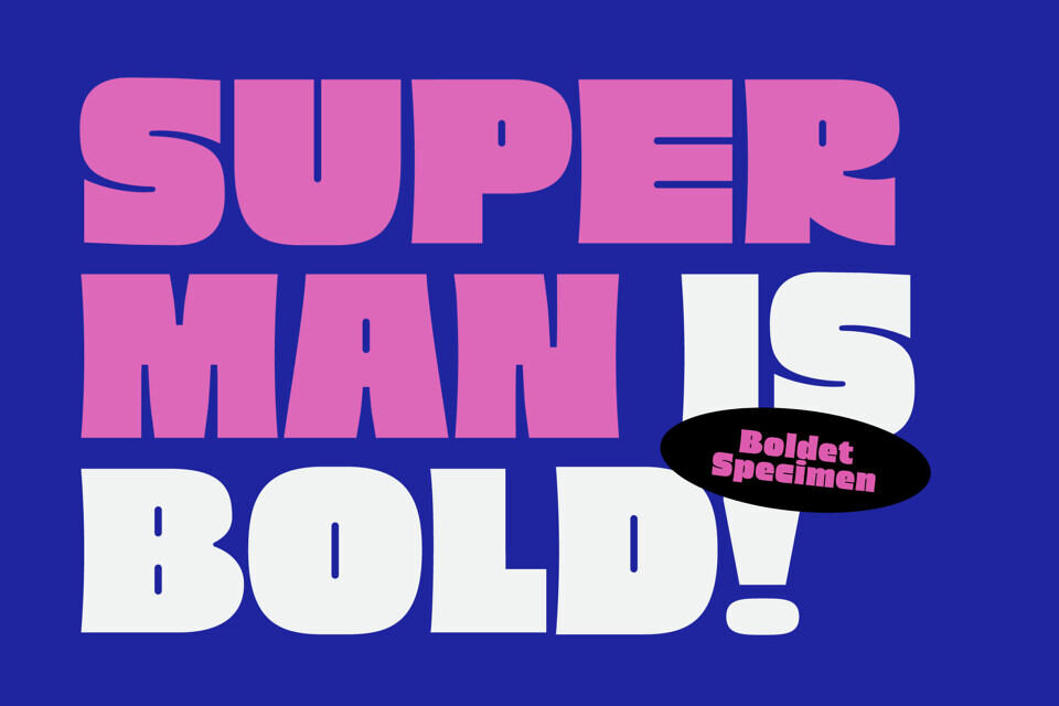 Boldet Font