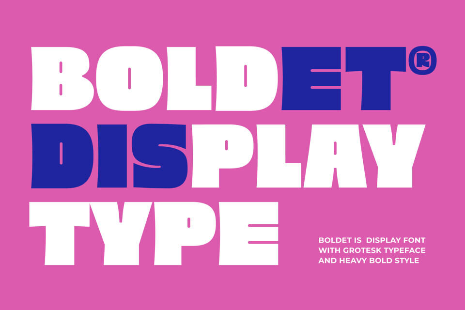 Boldet Font