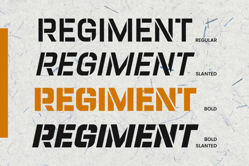 Champions Stencil Font