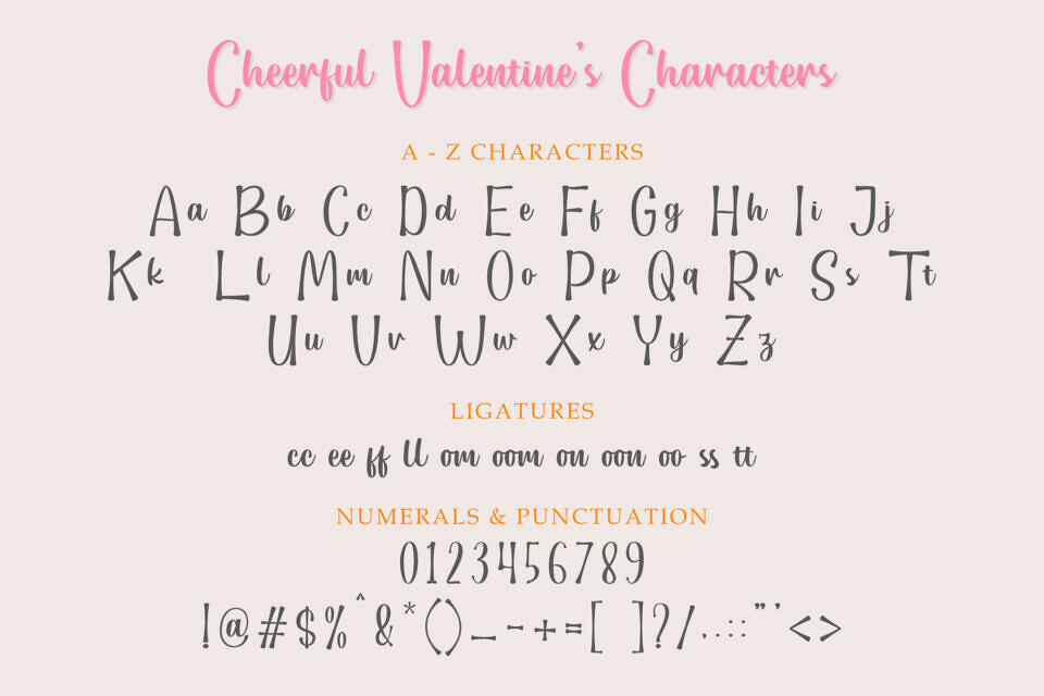 Cheerful Valentine Font