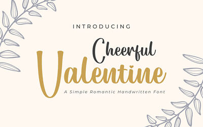 Cheerful Valentine Font