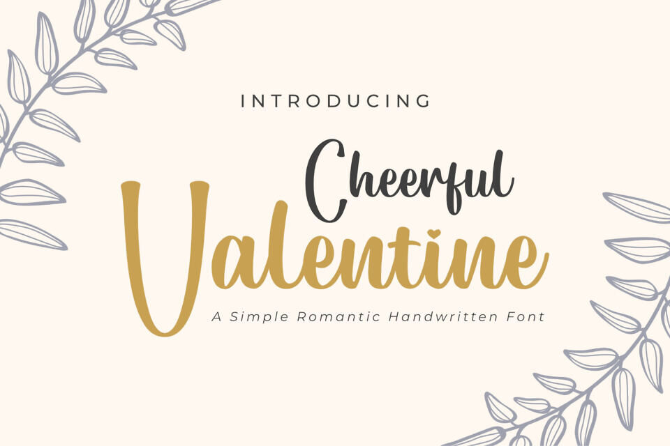 Cheerful Valentine Font