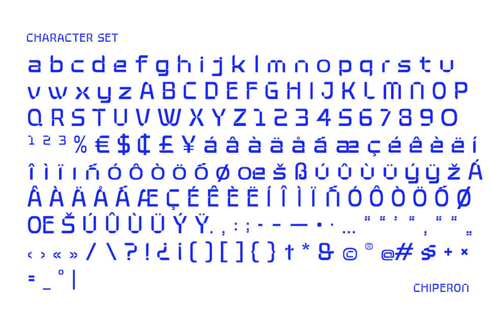 Chiperon Font