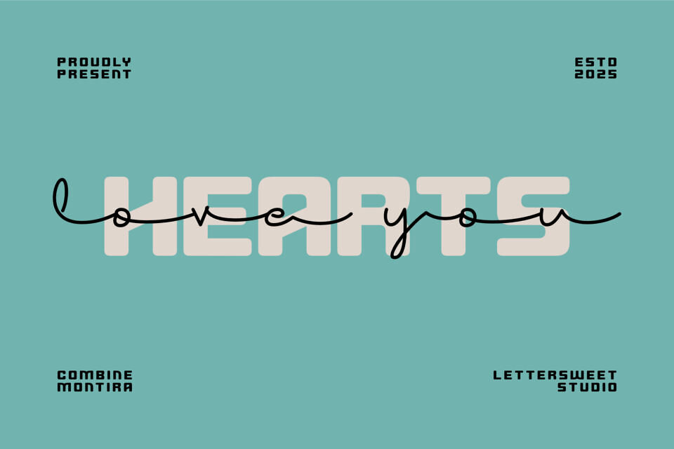 Combine Montira Font