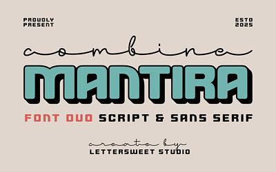Combine Montira Font