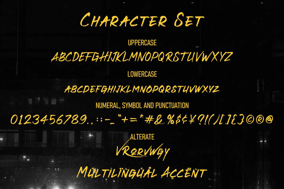 Creed Blaze Font