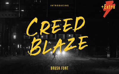 Creed Blaze Font