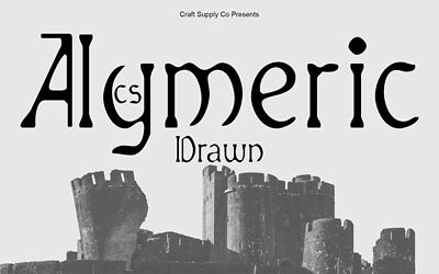 Cs Aymeric Drawn Font