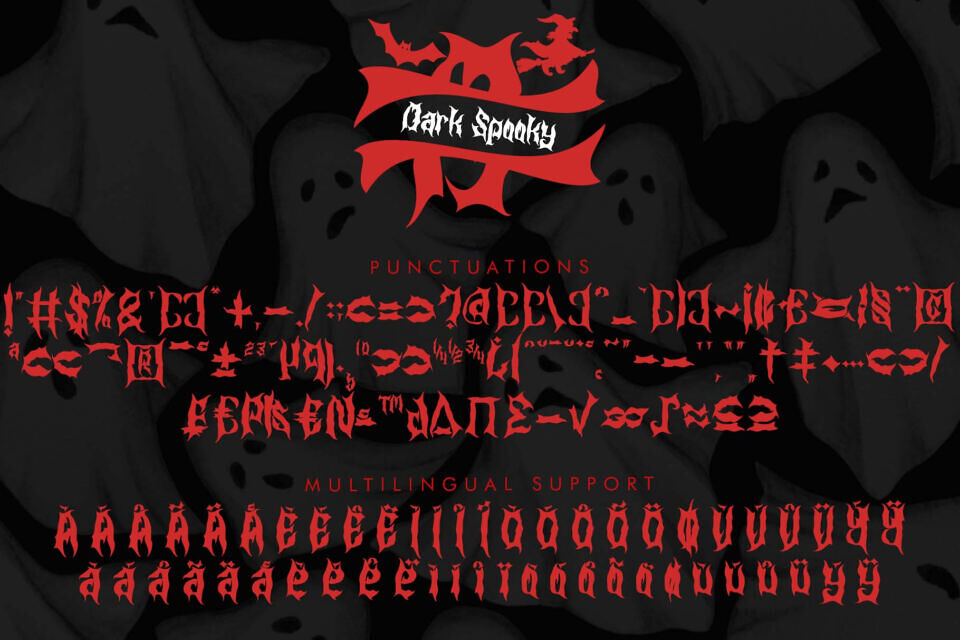 Dark Spooky Font